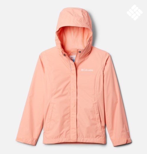 Kids' Columbia Arcadia Jackets Coral | CA-Z5610