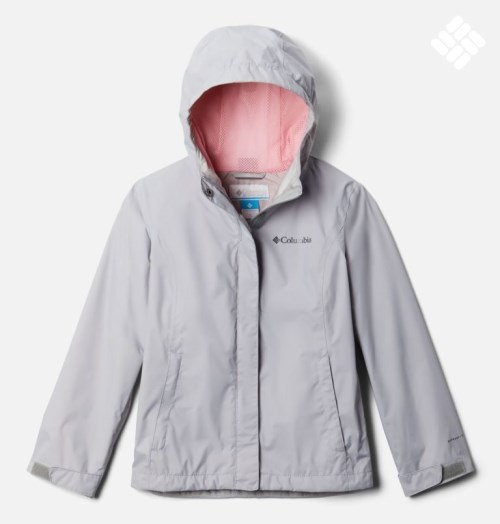 Kids' Columbia Arcadia Jackets Light Grey | CA-F5AC6