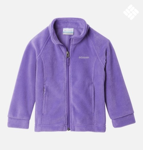 Kids' Columbia Benton Springs Fleece Jackets Lavender | CA-BC403