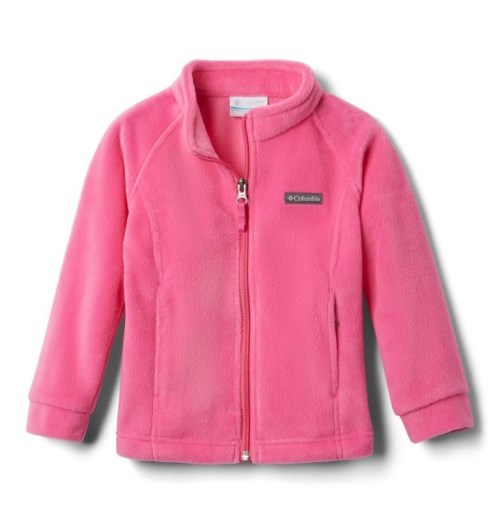 Kids' Columbia Benton Springs Fleece Jackets Pink | CA-C3604