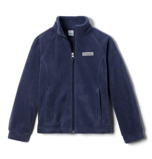 Kids' Columbia Benton Springs Fleece Jackets Navy | CA-D6541