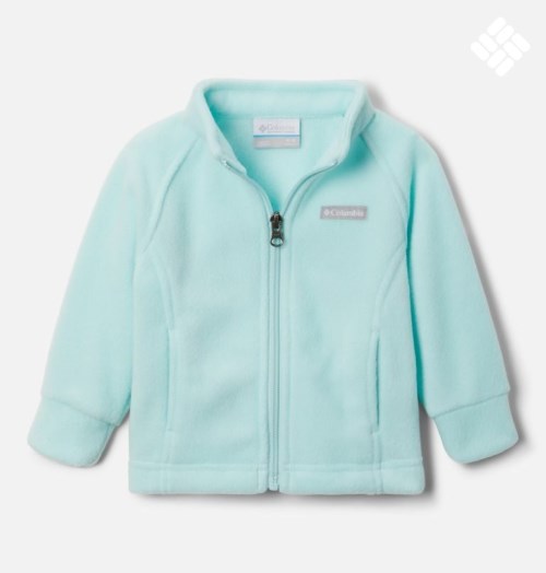 Kids' Columbia Benton Springs Fleece Jackets Turquoise | CA-J18A6