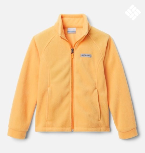 Kids' Columbia Benton Springs Fleece Jackets Mango | CA-K0534