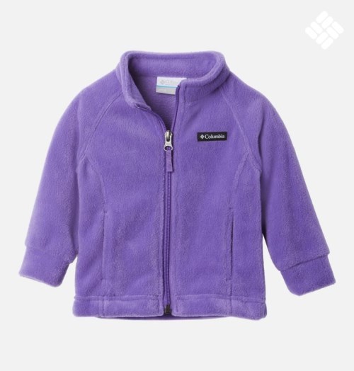 Kids' Columbia Benton Springs Fleece Jackets Lavender | CA-KL345