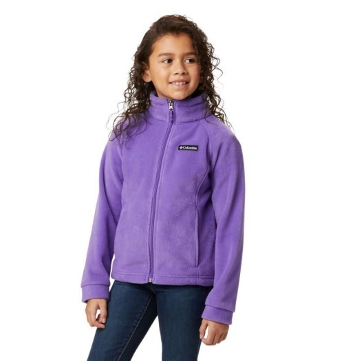 Kids' Columbia Benton Springs Fleece Jackets Lavender | CA-O6301