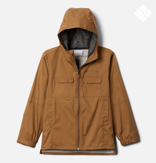 Kids' Columbia Buckhollow Jackets Brown | CA-U3516