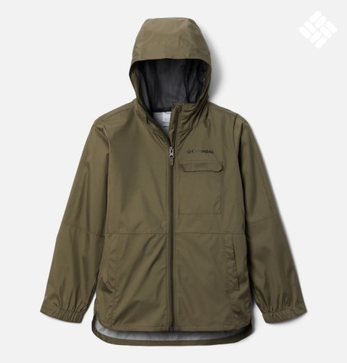 Kids' Columbia Buckhollow Jackets Olive | CA-D8L41