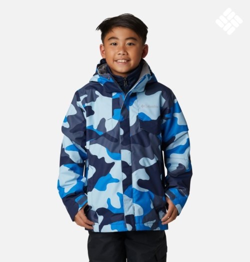 Kids' Columbia Bugaboo II Interchange Fleece Jackets Camo | CA-CA0L4