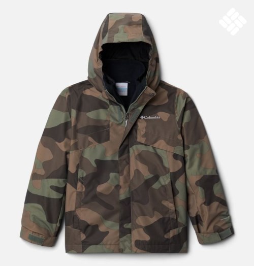 Kids' Columbia Bugaboo II Interchange Fleece Jackets Camo | CA-G10C3