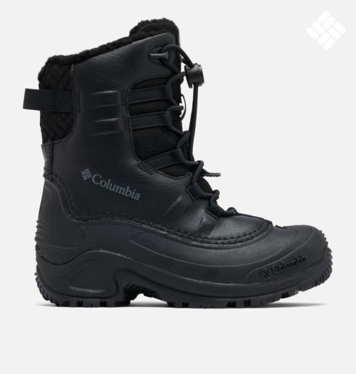 Kids' Columbia Bugaboot Celsius Boots Black | CA-B3AC4