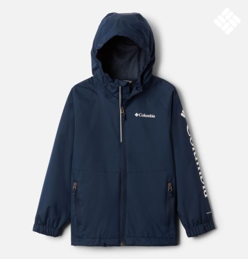 Kids' Columbia Dalby Springs Jackets Navy | CA-K60L5