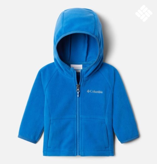 Kids' Columbia Fast Trek II Fleece Hoodie Blue | CA-A58C0