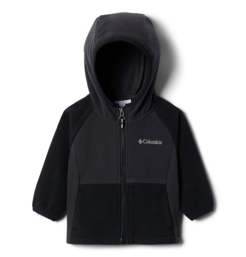 Kids' Columbia Fast Trek II Fleece Hoodie Black | CA-I164A