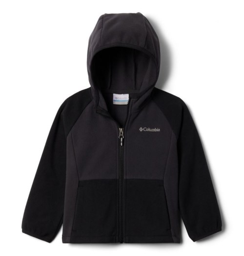 Kids' Columbia Fast Trek II Fleece Hoodie Black | CA-S1543