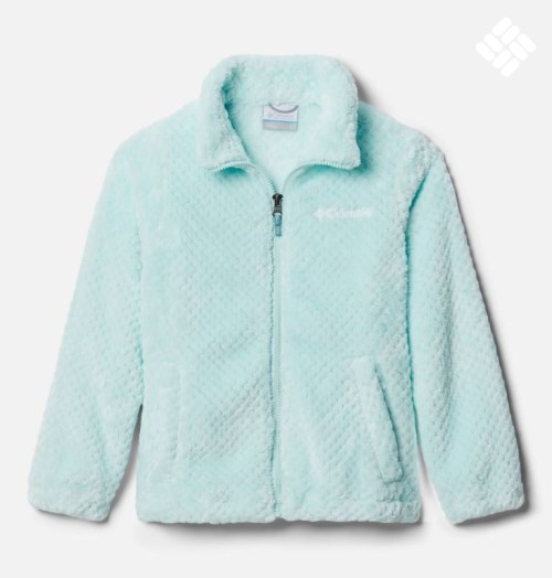 Kids' Columbia Fireside Sherpa Jackets Turquoise | CA-U8351