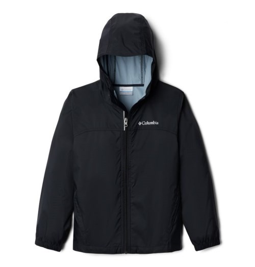 Kids' Columbia Glennaker Rain Jackets Black | CA-Q81AC