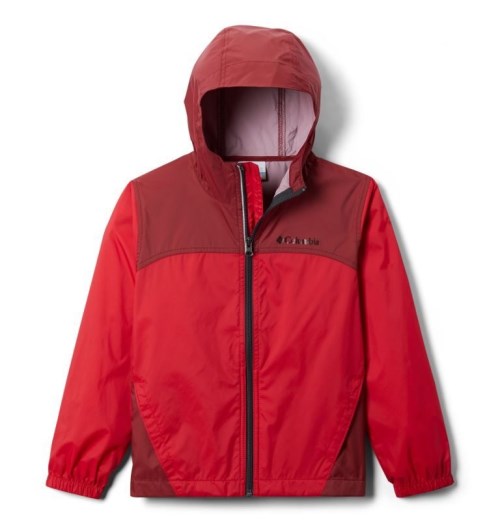 Kids' Columbia Glennaker Rain Jackets Red | CA-WCA8L