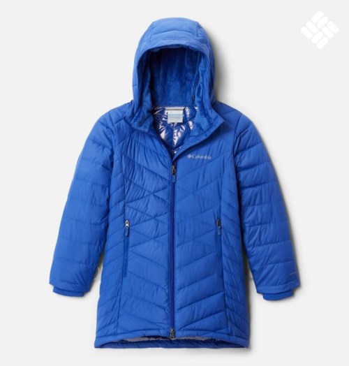 Kids' Columbia Heavenly Long Jackets Blue | CA-KA50L