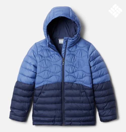 Kids' Columbia Humphrey Hills Puffer Jackets Blue | CA-J504C