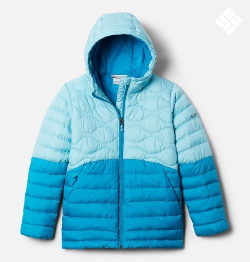 Kids' Columbia Humphrey Hills Puffer Jackets Turquoise | CA-O15AL