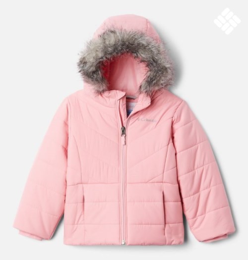 Kids' Columbia Katelyn Crest Jackets Pink | CA-FCA16