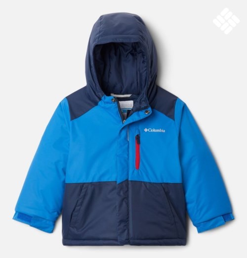 Kids' Columbia Lightning Lift Jackets Blue | CA-D4CLA