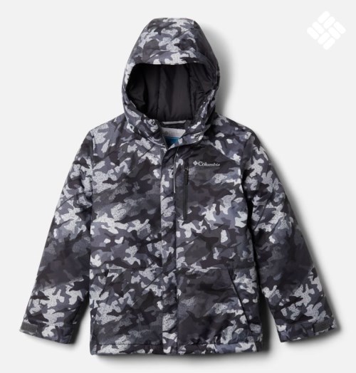 Kids' Columbia Lightning Lift Jackets Camo | CA-F8A51