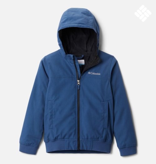 Kids' Columbia Loma Vista Hooded Jackets Blue | CA-W8430