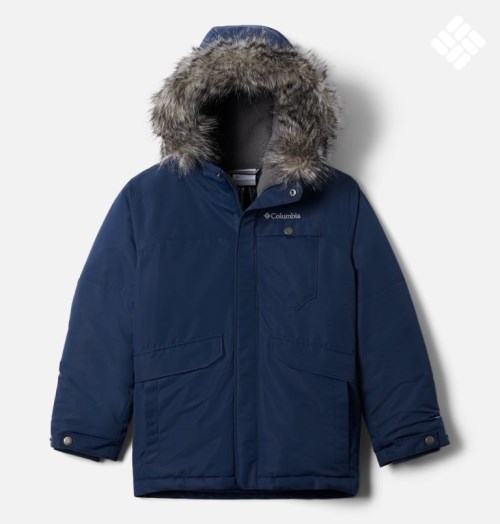 Kids' Columbia Nordic Strider Jackets Navy | CA-MA560