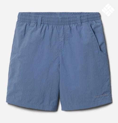 Kids' Columbia PFG Backcast Shorts Blue | CA-YCA15