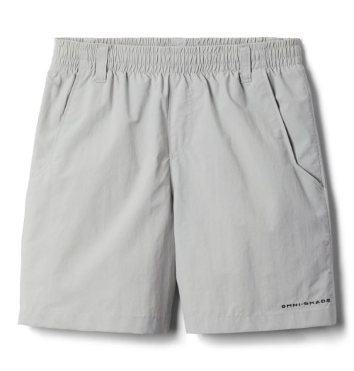 Kids' Columbia PFG Backcast Shorts Light Grey | CA-U8165