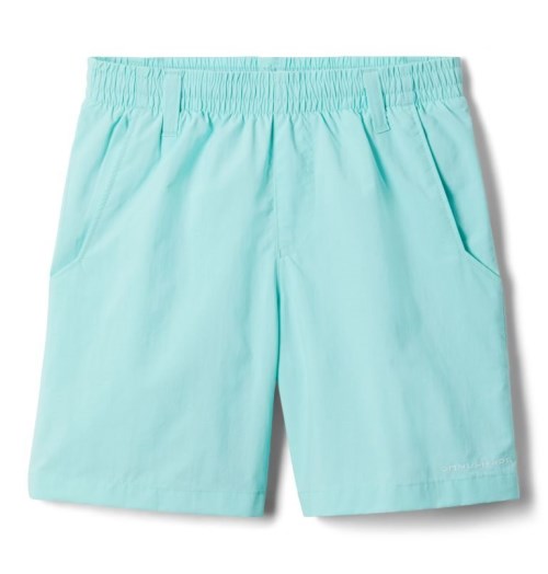 Kids' Columbia PFG Backcast Shorts Turquoise | CA-UCLA5