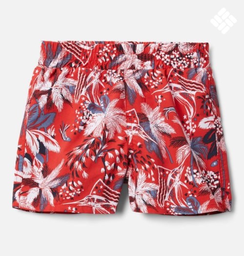 Kids' Columbia PFG Super Backcast Shorts Flower | CA-H8516