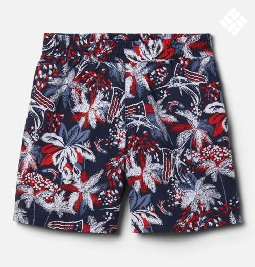 Kids' Columbia PFG Super Backcast Shorts Flower | CA-MA530