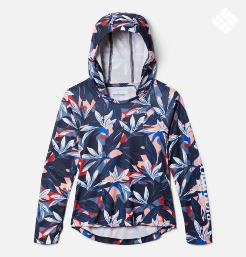 Kids' Columbia PFG Super Tidal Hoodie Flower | CA-TL864