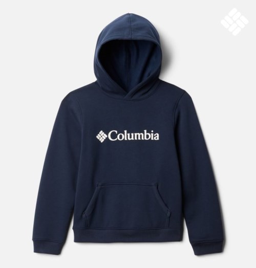 Kids' Columbia Park Hoodie Navy | CA-GL6C3