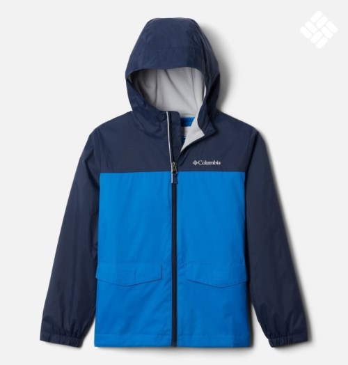 Kids' Columbia Rain-Zilla Jackets Navy | CA-R40A5