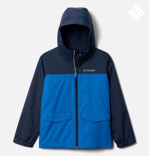 Kids' Columbia Rain-Zilla Jackets Navy | CA-X613C