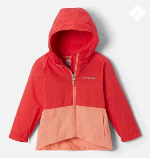 Kids' Columbia Rain-Zilla Jackets Red / Coral | CA-W0A53