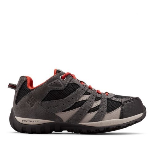 Kids' Columbia Redmond Waterproof Sneakers Dark Grey | CA-C16LC