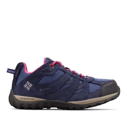 Kids' Columbia Redmond Waterproof Sneakers Navy | CA-TL356