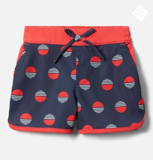 Kids' Columbia Sandy Shores Board Shorts Orange / Navy | CA-A43LA