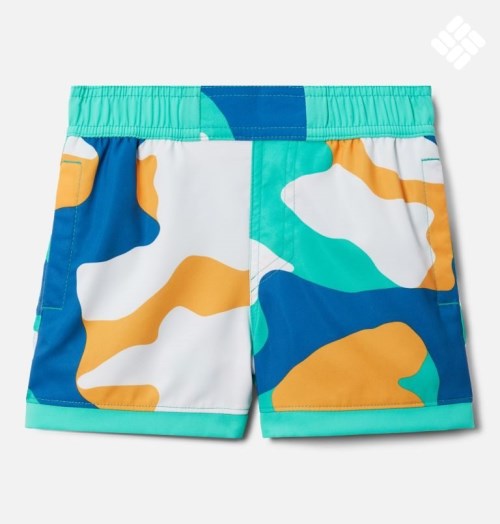 Kids' Columbia Sandy Shores Board Shorts Camo | CA-FAL60