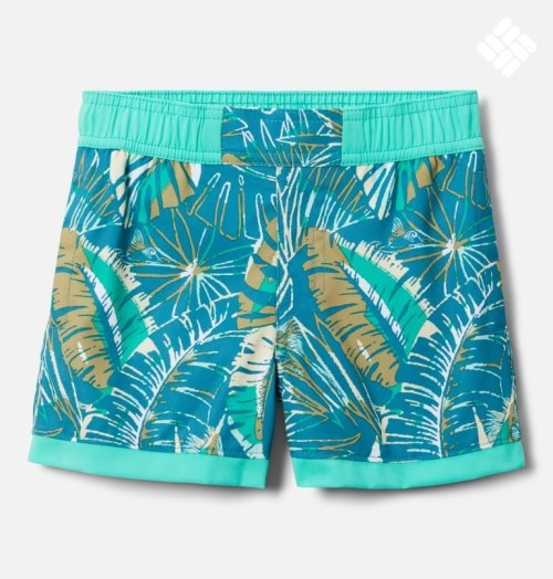 Kids' Columbia Sandy Shores Board Shorts Turquoise | CA-MA0L5