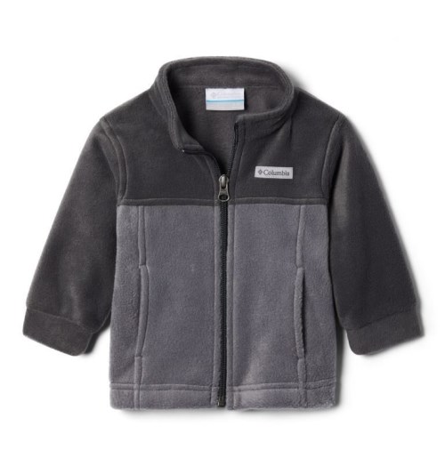 Kids' Columbia Steens Mountain II Fleece Jackets Grey | CA-D4A03