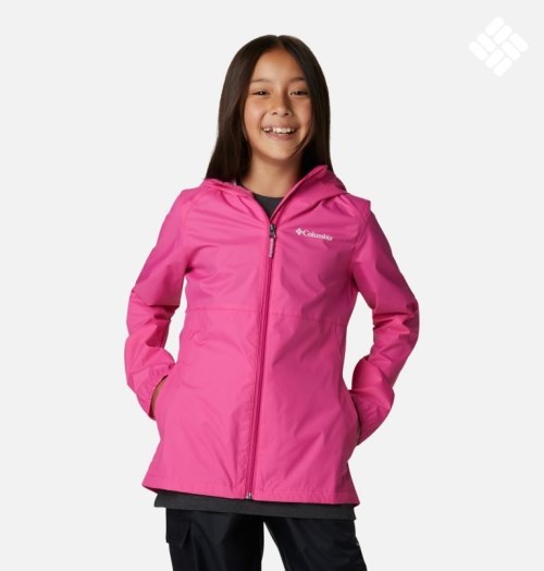 Kids' Columbia Switchback II Jackets Pink | CA-Y35AC