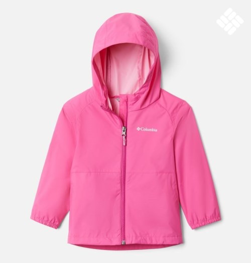 Kids' Columbia Switchback II Rain Jackets Pink | CA-OAL68