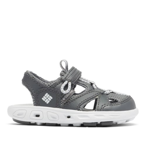 Kids' Columbia Techsun Wave Sandals Dark Grey | CA-E5013