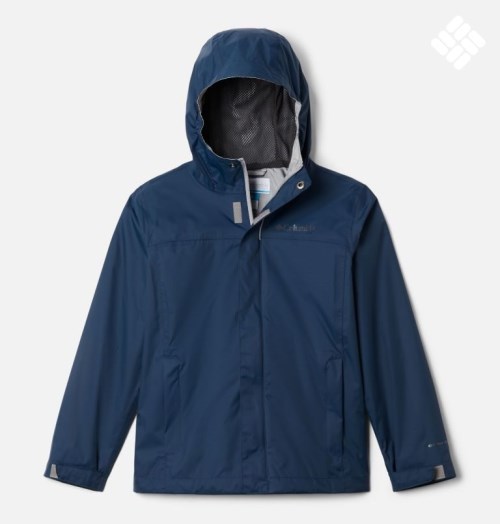 Kids' Columbia Watertight Jackets Navy | CA-E0CL8