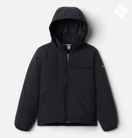 Kids' Columbia Windy Ways Jackets Black | CA-U0684